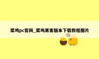 菜鸡pc官网_菜鸡黑客版本下载教程图片